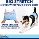 Hartz Comfitables Disposable Male Dog Wraps with Stretchy Waistband, Medium 36 Count