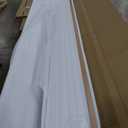 LARWORKS WPC Slat Wall Panels 8 Pack 96" x 8.2", Waterproof Fluted Wall Paneling, Accent 3D Wall Panel for Wall Decor, Bathroom, Bedroom, Office - Widen High Grille Elm (Cover Approx.44 sq.ft)