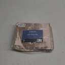 CozyLux Satin Sheets King Size Sheet Set - 4 Piece Silky King Sheets, Luxury Champagne King Bed Set with Smooth and Soft Microfiber, Includes 1 Fitted Sheet, 1 Flat Sheet and 2 Pillowcases