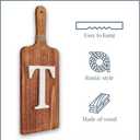 Barnyard Designs Hanging Eat Sign for Kitchen Wall Decor - Kitchen Wall Art Decor 6" x 15", Farmhouse Decorations for Wall, Rustic Eat Signs for Dining Room, Multicolor