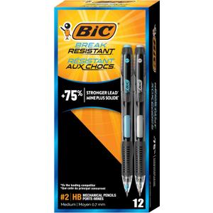 Bic Break resistant Mechanical pencils 12pc