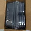 Kutesna 15 PCS Interlocking Desk Drawer Organizer Separator for Office,Bathroom,Kitchen,MakeupBlack