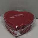 GnFlus Red Gift Boxes with Lids for Presents 4 Pack Heart Shaped Velvet Nesting Burgundy Gifts Box for Arrangements Flowers Wedding Valentines Christmas Birthdays Bridesmaid Anniversary Party