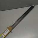 36" Metal Stair Nosing, 10-Pack Self Adhesive Aluminum Stair Edge Protector, Non Slip Stair Treads, for Indoor Outdoor Staircases (36 x 1.6 x 0.8in, Black)