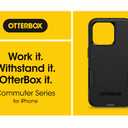 OtterBox COMMUTER SERIES Case for iPhone 15, 14 and 13 - Black