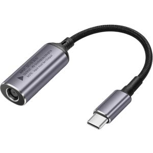 SinLoon PD 140W DC7450 to USB C Cable DC 7.4mm x 5.0mm Female(7.4 x 0.6mm) Input to Type C Male Power Charging Cable with PD Automatic Identification Chip,for Phones,Tablets,Laptops(DC7450)
