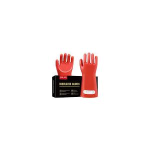 Class 1 Insulated Electrician Gloves - High Voltage Dielectric Electrical Gloves For Electrician,8000V AC