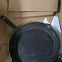 GreenPan x Bobby Flay 12 Cast Iron Pre-Seasoned Skillet with Helper Handle, Professional Grade Heavy Duty, Induction, Pour Spouts, Versatile Stovetop, Oven, BBQ Grill Fire, Indoor/Outdoor Use, Black