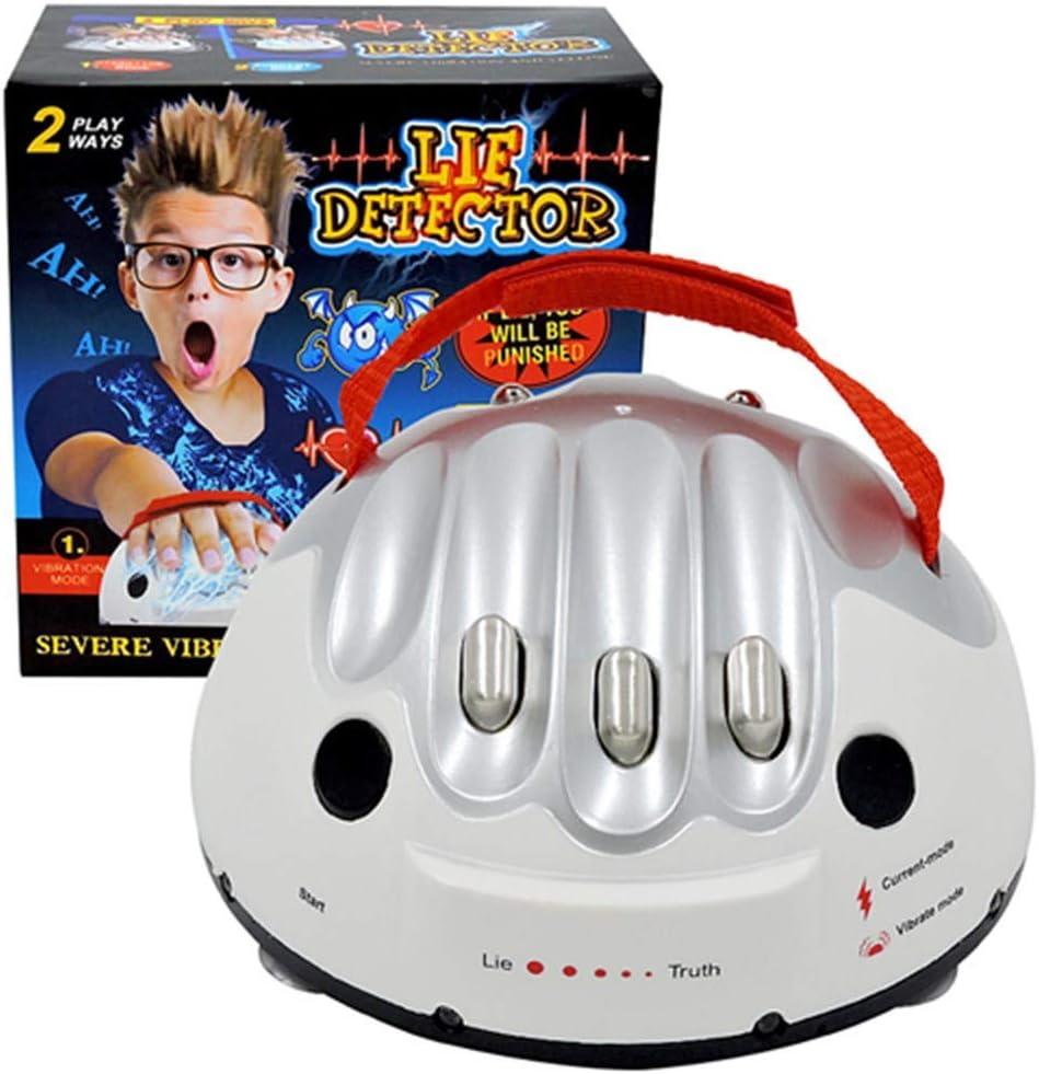 OUKEYI Micro Electric Shock Lie Detector, Shocking Liar Party Game Interesting True or Dare Game Lie Detector Joke Toys Polygraph Entertainment Shock Game