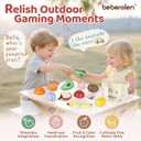 Play Food Sets for Kids Kitchen Wooden Food Toys for 3 Year Old Girl Boy Toddler Cutting Pretend Play Set Learning Toys Birthday Gift 1 2 3 Year Old Fruits