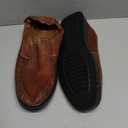 Asifn Men Casual Driving Shoes Leather Penny Loafers Slip Ons Outdoor Boat Walking Comfortable Walking Flats Breathable Brown(11.5 M US)
