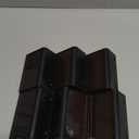 6 Pack Solar Fence Lights, 2 Lighting Modes Step Lights Outdoor, Acrylic Bubbles LED Super Bright Waterproof Solar Deck Light for Outside Stair Fence Step Pool Backyard Decor (Warm White/7 Color)