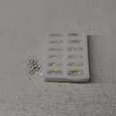 HDCRYSTALGIFTS 12 Pieces 50mm Crystal Prisms Chandelier Colorful Bauhinia Ornament Pendants Rainbow Maker Hanging Prisms for Wedding Party Christams Tree Garlands Decoration DIY Jewelry