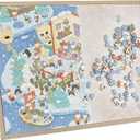 1000 Pieces Puzzle Board, 31.5x23.6 Felt Puzzle Storage Mat(Board Only) | Portable surface functions as a flat puzzle mat. Lighter than a puzzle board with drawer.