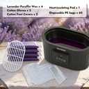 Paraffin Wax Machine for Hand and Feet, Waxkiss 5000ml Paraffin Bath with Lavender Paraffin Wax Warmer for Professional Spa & Arthritis Treatment At Home