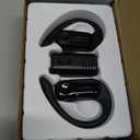 SAMCOM Wireless Headset with 2 Pin Dongle for FPCN10A/FPCN30A Walkie Talkies, BTEAR-02 Upgraded Hands-Free Wireless Two Way Radios Earpiece with Mic for K Connector (Radios not Inclued)