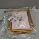 VIYYIEA Vintage Gold Framed Wall Art for Living Room, Birds Canvas Prints Home Decor, Sketch Painting Picture, Bedroom Wall Decor Gifts for Friends or Family -Hummingbird-(10L x 8W)