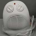 Pro Fusion Heat FH-101A 750/1500 Watt White Oscillating Fan & Heater