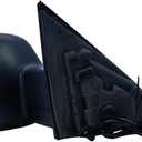 Replacement Driver Left Side Door Mirror Power and Heated with Blind Spot Glass Textured Back Cover for RAM 1500 from 2019 to 2024