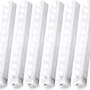 6 Pack Under Cabinet Light,Motion Sensor LED Lights with Magnetic 8 inchRechargeable Indoor Wireless Closet Lights for,Stairs Cabinet,Kitchen, Large