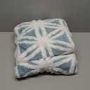 LOMAO Sherpa Fleece Blanket Fuzzy Soft Bed Blanket Dual Sided Throw Blanket fit Couch Sofa (Light Blue,51x63 inch)