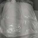 DROVAN Mattress Pad King Size - Extra Thick Mattress Cover - Pillow Top Deep Pocket with Breathable 7D Spiral Fiber Filling Cooling Mattress Topper (White)