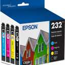 EPSON 232 Claria Ink Standard Capacity Black & Color Cartridge Combo Pack (T232120-BCS) Works with WorkForce WF-2930, WF-2950, Expression XP-4200, XP-4205