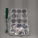 45Pack,1.6 inch Big Round Magnets Dots, Precut Flexible Circle Magnetic Tapes with Adhesive Backing for Whiteboard, Fridge, Crafts,Organization