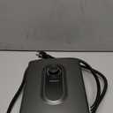 LECLOC Mini Tankless Under Sink Instant Hot Water Heater Electric 3kW 120V Plug-in, Enlarged LED Digital Display, Knob Control, IPX4, Multiprotective, 30-55℃ Thermostatic On Demand Water Heater, Gray