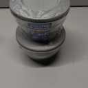 2PC Anchor Hocking 4In12 Glass Prep 2-Cup Bowl W / Lid Set - Clear