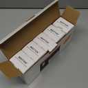 BESTTEN 5 Pack Dimmer Light Switch, Single Pole or 3Way, Compatible with Dimmable LED, CFL, Incandescent and Halogen Bulb, LED Slide Dimmer Switch, Neutral Wire Not Required, 120VAC, UL Listed, White