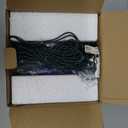 Novelty Lights 50 Feet 100 Bulbs Traditional Incandescent Mini Lights, Blue on Green Wire with 6" Spacing, Commercial Grade and UL Listed for Indoor/Outdoor Use, End-to-End Connectable