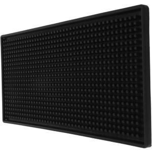 TEHAUX Seal Carving Work Mat Workbench Utility Mat Work Bench Top Mat Bench Spill Mat Stamp Platform Position Tool Work Bench Floor Mats Service Counter Mat Bar Spill Mat Black Rubber