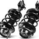 A-Premium Front Pair Complete Struts with Coil Springs Compatible with Subaru Legacy 1998 1999, 2.2L H4 Automatic (AWD)