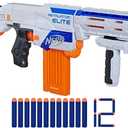 NERF N-Strike Elite Retaliator Blaster, Stock, Grip, Barrel, 12-Clip, 12 Darts, Outdoor Toys for Kids 8+ Frustration-free Packaging