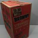 Brawny Tear-A-Square 3-Ply Paper Towels, 12 XL Family Rolls = 30 Regular Rolls, Strong, Absorbent, and Durable with 3 Sheet Sizes (Quarter, Half, Full)