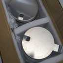 Hewnda 2Pcs Sugar Salt Container Set, 8 oz glass jar with lid and spoon for storing condiments, coffee, sugar cubes, spices and more