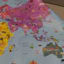 Rand McNally Kids' Illustrated World Wall Map - Paper Rolled