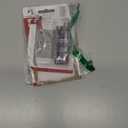 Prime-Line U 10827 Door Reinforcement Lock  Add Extra, High Security to your Home and Prevent Unauthorized Entry  3 In. Stop, Aluminum Construction, Satin Nickel (Single Pack)