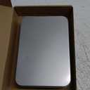 uxcell Metal Tin Box, 6.3" x 4.33" x 1.38" Rectangular Empty Tinplate Containers with Lids, Silver Tone, for Home Organizer, Candles, Gifts, Car Keys, Crafts Storage