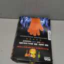 KITCHEN PERFECTION Silicone Smoker Oven Gloves -Extreme Heat Resistant BBQ Gloves -Handle Hot Food Right on Your Smoker Grill Fryer & Pit | Waterproof Oven Mitts |Superior Value Set+3 Bonuses (One Size Fits Most, Orange)