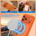 Phone Case for iPhone 17 Pro Max | Compatible with MagSafe | Military-Grade Drop Protection | -Orange