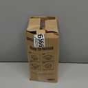 Binsheo Leather Steering Wheel Cover, Breathable, Anti Slip & Odor Free, Black and Orange