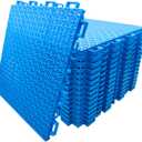 16pcs Pool Drainage Mat,Above Ground Walkways to Prevent Dirt from Entering The Pool, Pool Mats with Multiple Splicing Methods,Interlocking Plastic Floor for Pools Shower Rooms (10.3" x 10.3")