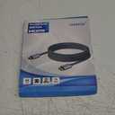 LEADSTAR HDMI Cable 4K 25 ft /7.5m, High Speed HDMI 2.0 Cord Braided | 4K@60Hz, Ultra HD, 2160p, ARC, HDR, 3D, HDCP 2.2 | for Xbox, PS5, TV, Laptop, Monitor