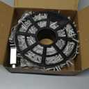 JMEXSUSS 168FT 600 LED Christmas Lights Outdoor Waterproof Clear Wire Indoor String Lights for Outside Warm White Christmas Tree Lights Plug in for Bedroom Wedding Party Valentines Decor