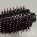 Dual Voltage Hair Dryer Brush with Negative Ion Anti-frizz Styler - Hot Air Volumizer for 110V-120V/220V-240V European and Travel Use