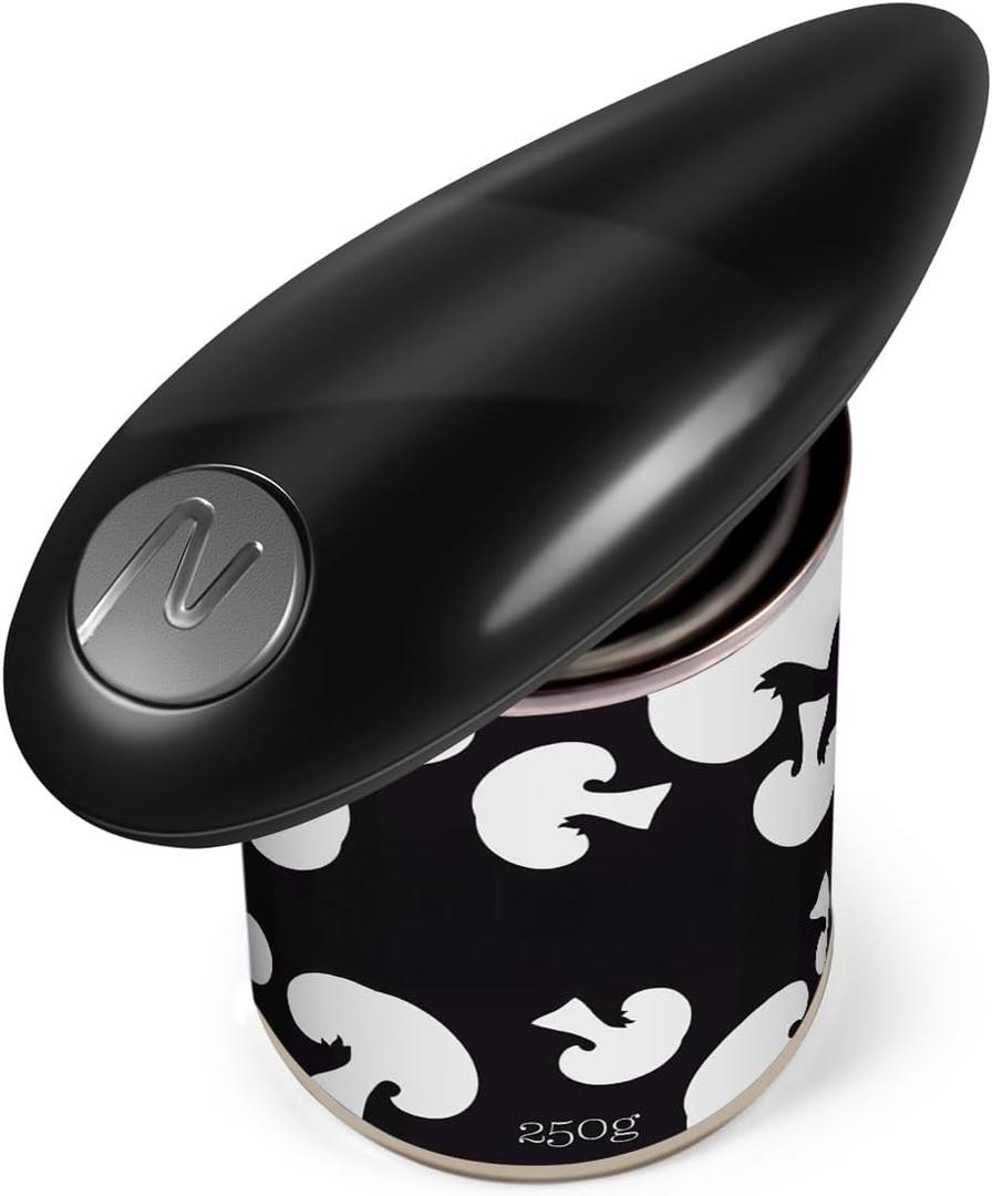 Electric Can Opener - 10s Automatic Hands-Free, Battery Powered | Safe Smooth Edge for Seniors & Arthritis Sufferers