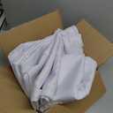 sancua 6 Pack White Tablecloth 90 x 156 Inch - Rectangle Table Cloth for 8 Feet Tables Stain and Wrinkle Resistant Washable Polyester Table Cover for Dining Wedding Banquet Party Buffet Restaurant