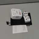 DOACE 2000W Voltage Converter US to Europe - 220V to 110V Converter for European Travel, Power Converter Adapter Combo with 2 PD/QC & UK/AU/US/IT/European Travel Plug Adapters for Hair Dryer Phone